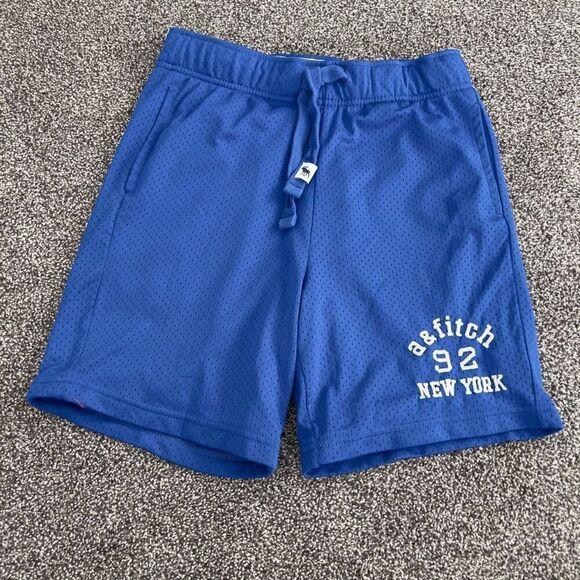 Abercrombie Kids Blue Mesh Shorts size Large - Picture 1 of 7